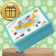Wooden Fishing Game for Kids with Rod in a Metal Storage Tin