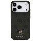 Guess 4G Small Classic Logo MagSafe dėklas iPhone 17 Pro, juodas