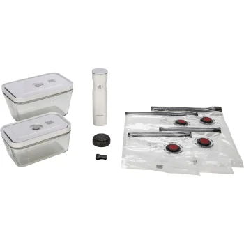 Zwilling Fresh+Save 36806-007-0 vakuuminis siurblys ir stiklinių indų rinkinys