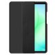 TechProtect SmartCase dėklas Samsung Galaxy Tab A9+ 11.0, juodas