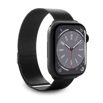 Puro Milanese apyrankė Apple Watch 38 / 40 / 41 mm laikrodžiui, juoda