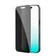 Nillkin Privacy apsauginis stiklas telefonui iPhone 17 Air, juodas