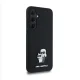 Karl Lagerfeld Silicone dėklas Samsung Galaxy A35, juodas