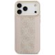 Guess 4G Stripe MagSafe dėklas iPhone 17 Pro Max telefonui, rožinis