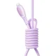 Laidas Joyroom S-A59 Vibrant Series USB-C į Lightning 30W 1.2m, violetinis
