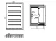 Įleidžiamas skirstomasis skydelis TIBOX 585x900x115mm, 5x24P, IP54