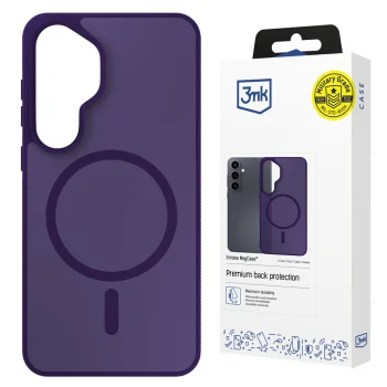 3mk Smoke MagCase for Samsung Galaxy S26, Purple