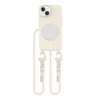Dėklas „Tech-Protect MagNecklace MagSafe“, skirtas „iPhone 14“, smėlio sp.