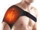 Heated Shoulder Brace with 3 Heating Modes, USB-C, Black