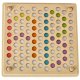 Wooden Bead Mosaic Educational Puzzle Montessori, 77 pcs