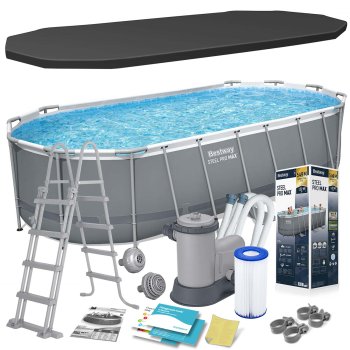 Bestway 56710 Power Steel karkasinis baseinas 549x274x122 cm