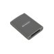 Transcend RDE2 USB 3.2 Gen 2x2 CFexpress Type B kortelių skaitytuvas, pilkas
