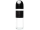 Stiklinis gravitacinis aliejaus ir acto dozatorius, 510 ml, juodas