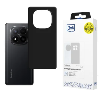 Dėklas 3mk Matt Case Pro telefonui Xiaomi Redmi Note 15 5G, juodas