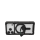 UAG Plasma XTE MagSafe dėklas iPhone 17 Pro telefonui, Clear Black