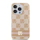DKNY dėklas iPhone 13 Pro Max su MagSafe, rožinis