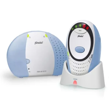 Kūdikių stebėjimo monitorius Alecto DBX-85 ECO DECT, baltas / mėlynas