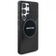 AMG Transparent Rhombs MagSafe dėklas Samsung Galaxy S25 Ultra, juodas