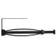 Black Metal Kitchen Paper Towel Holder
