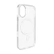 Dėklas Puro 03 Mag skirtas iPhone 16 Plus su MagSafe, skaidrus