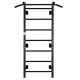 Gimnastikos sienelė su prisitraukimų skersiniu MOVEPRO 228 cm, juoda