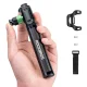 Dviračio pompa Rockbros HQ-75D-CO2 rankinė ir CO2, 110 PSI, juoda