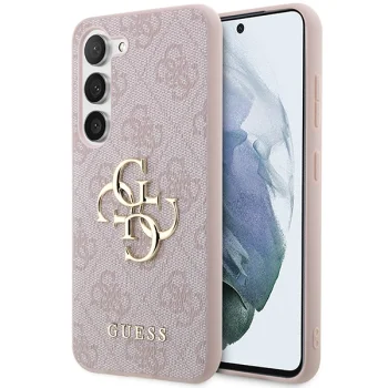 Guess 4G Big Metal Logo case for Samsung Galaxy A35 - pink