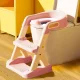 Ecotoys tualeto dangtis su laipteliu vaikams, rožinis