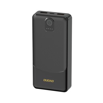 Dudao K10Pro Power Bank 20000mAh Dual USB 2.4A - Black