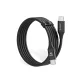 Orico CDX USB-C į USB-C laidas 100W 5A Power Delivery 1m, juodas