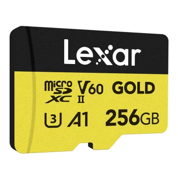 Atminties kortelė Lexar GOLD microSDXC 256GB UHS-II V60