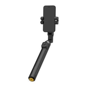 Aochuan M3 Pro vaizdo stabilizatorius su RGB apšvietimu, juodas