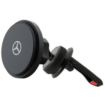 Mercedes Silver Stars MagSafe magnetinis automobilinis laikiklis su įkrovikliu