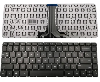 Klaviatūra HP Pavilion X360, 14-BA, 14T-BA, 14-BS modeliams, US, juoda