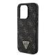 Guess New 4G Triangle dėklas, skirtas iPhone 16 Pro Max, juodas