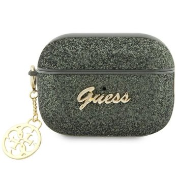 Guess 4G Glitter Flake dėklas, skirtas AirPods Pro 2, chaki