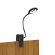 Belaidė LED skaitymo lempa su spaustuku Wozinsky WLBK-02, USB-C, juoda