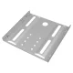 Maclean MC-655 HDD/SSD montavimo adapteris iš 2.5\" į 3.5\", sidabrinis