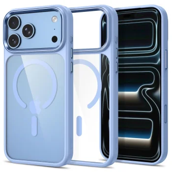 Tech-Protect Magmat MagSafe CC dėklas iPhone 17 Pro / 18 Pro, šviesiai mėlynas