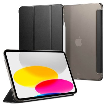 Spigen Smart Fold dėklas iPad 10.9 2022 (10 gen.), juodas