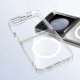 Dėklas Tech-Protect FlexAir Hybrid MagSafe skirtas Samsung Galaxy Z Flip 6 / 7 FE, skaidrus
