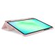 TechProtect SmartCase Pen atverčiamas dėklas Samsung Galaxy Tab A9+ 11.0, rožinis