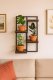 ModernHome 4 aukštų pakabinama lentyna gėlėms ir dekorui, Lofto stiliaus