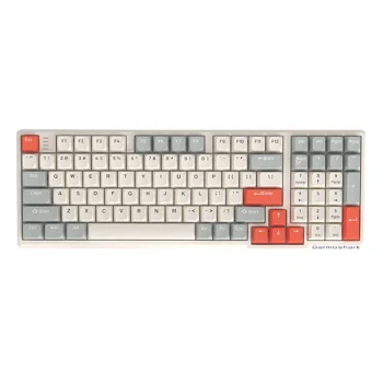 Žaidimų klaviatūra Darmoshark K7 PRO (balta)