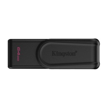 Kingston DataTraveler Exodia S 64GB USB 3.2 Gen 1 atmintinė, juoda