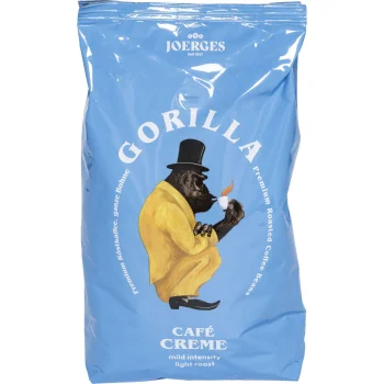 Kavos pupelės Joerges Gorilla Cafè Creme blue, 1 kg