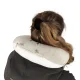 2in1 Travel Pillow and Bear Toy, Grey