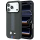 BMW M Quadrille Kevlar MagSafe dėklas telefonui iPhone 18 Pro Max / 17 Pro Max, tamsiai pilkas
