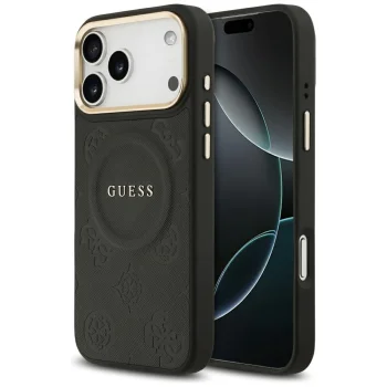 Guess MagSafe Case for iPhone 17 Pro Max Black