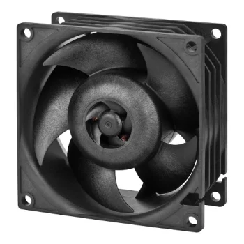Arctic S8038-7K serverio ventiliatorius, 4-pin, 80 mm, juodas